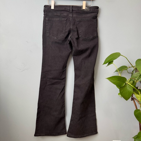 Divided H&M Low Waist Flare Jeans in Black. NWT. Women’s 10 (actual 32x32) - Picture 9 of 13